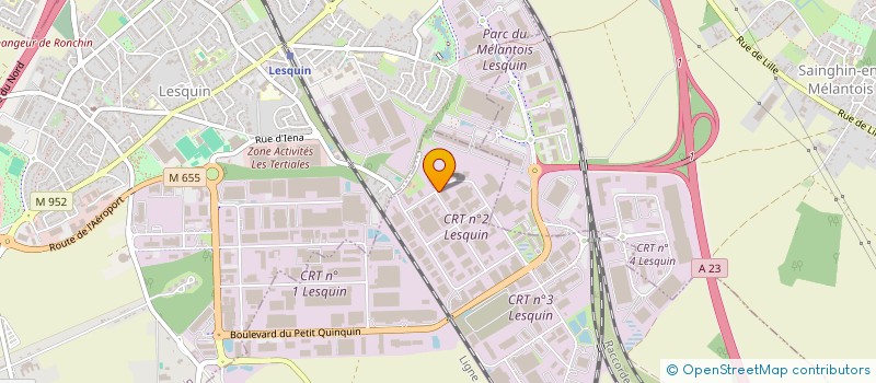 localisation de l'entreprise DMTE à FRETIN