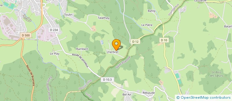 localisation de l'entreprise DMTL  SAINT-JUST-MALMONT