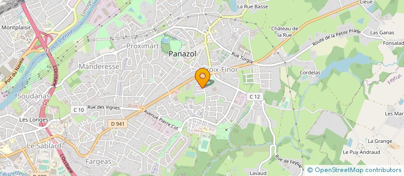 localisation de l'entreprise DMTO à PANAZOL