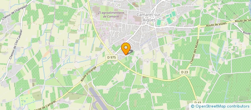 localisation de l'entreprise DMTP CONSULTING  CAMARET-SUR-AIGUES