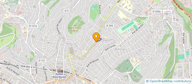 localisation de l'entreprise DMTR  BIHOREL