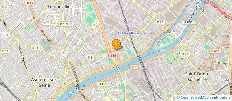 localisation de l'entreprise DMTS à ASNIERES-SUR-SEINE