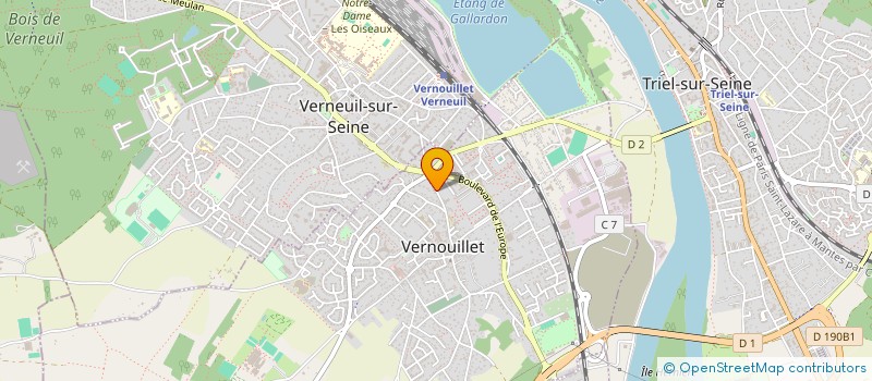 localisation de l'entreprise DMV à VERNOUILLET