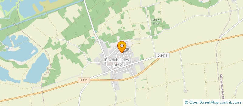 localisation de l'entreprise DMV  BAZOCHES LES BRAY