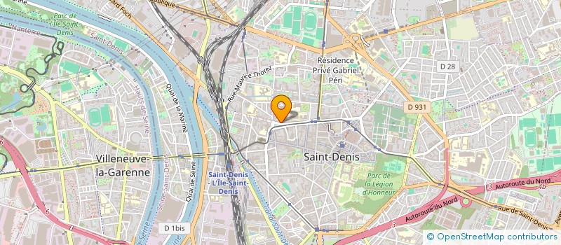 localisation de l'entreprise DMV CONSEIL à SAINT-DENIS