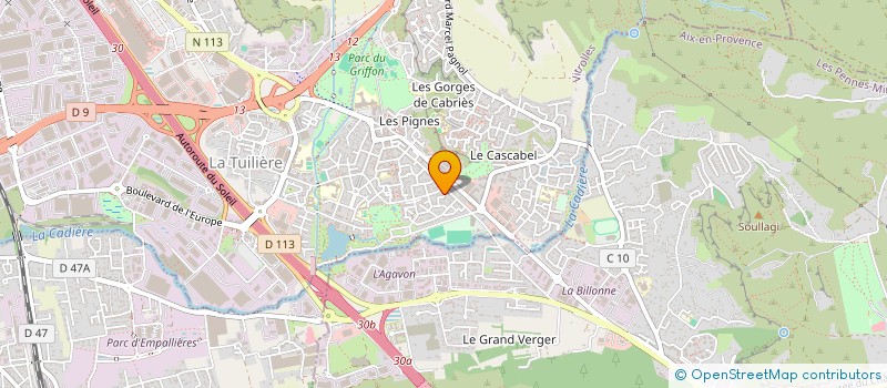 localisation de l'entreprise DMV GLOBAL à VITROLLES