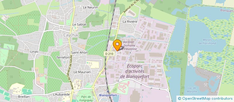 localisation de l'entreprise DMV SERVICES 33 à BLANQUEFORT