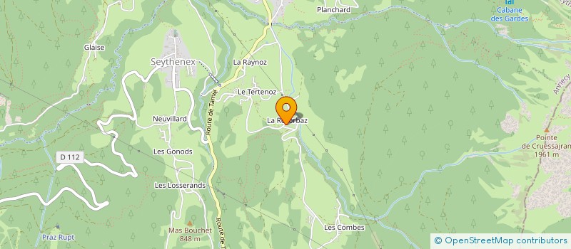 localisation de l'entreprise DMV TRANSFER  FAVERGES-SEYTHENEX