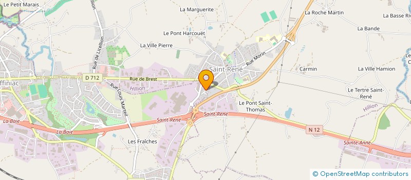 localisation de l'entreprise DMV22 POSE à YFFINIAC