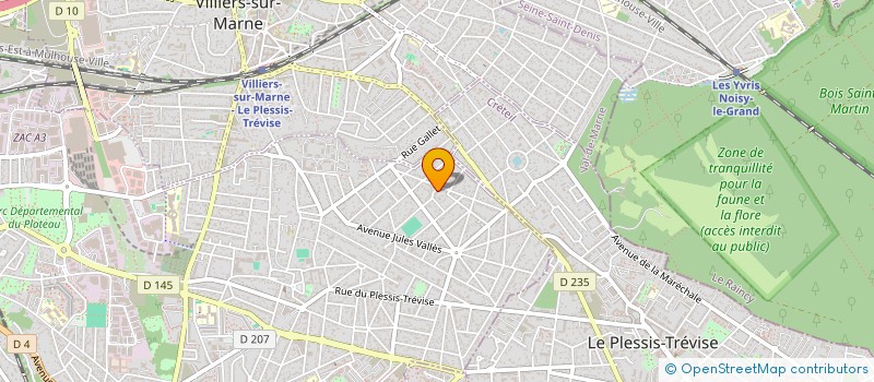 localisation de l'entreprise DMVA à CHAMPIGNY-SUR-MARNE
