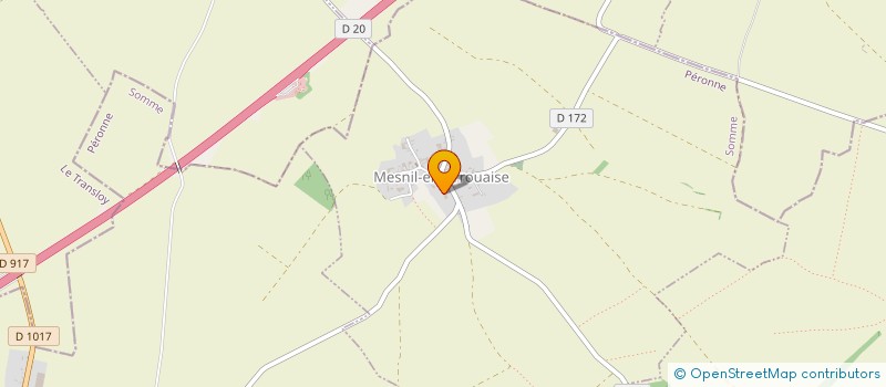 localisation de l'entreprise DMVB à MESNIL-EN-ARROUAISE