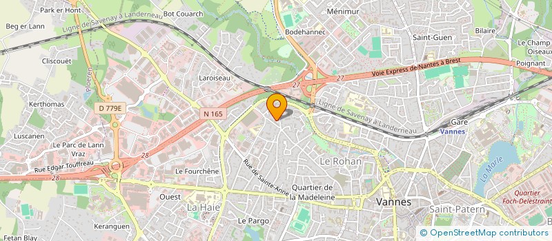 localisation de l'entreprise DMVP56 à VANNES