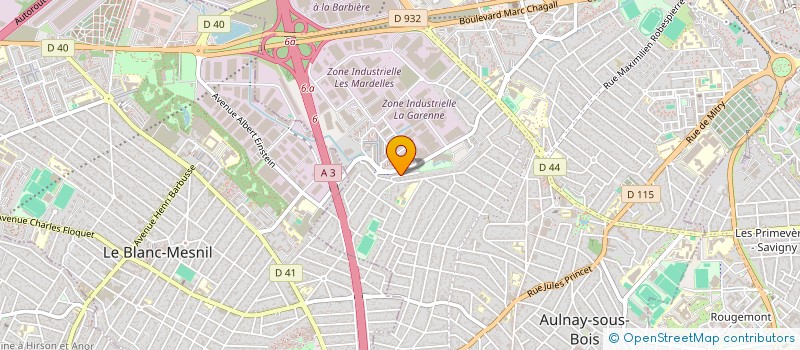 localisation de l'entreprise DMY SCI à AULNAY-SOUS-BOIS