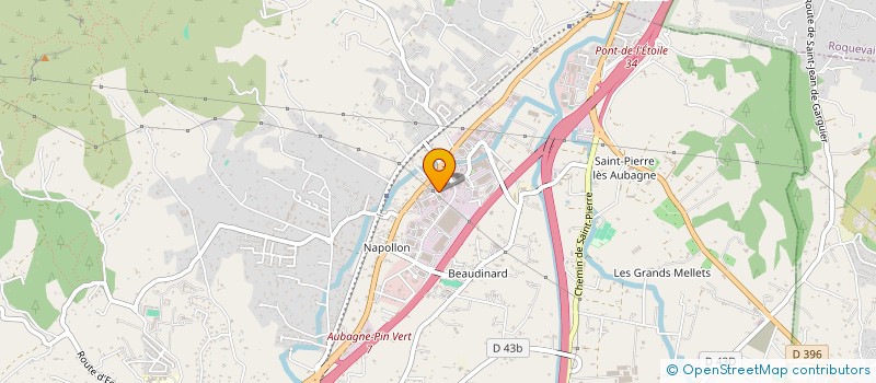localisation de l'entreprise DMY TOLERIE à GEMENOS