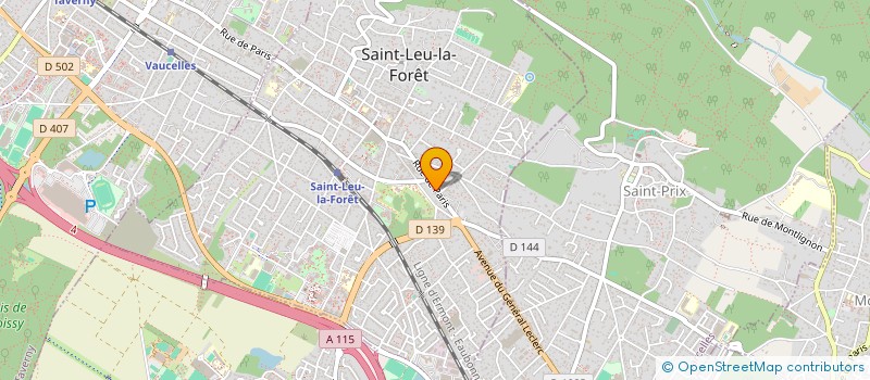 localisation de l'entreprise DMZ-CONSULTING  SAINT-LEU-LA-FORET