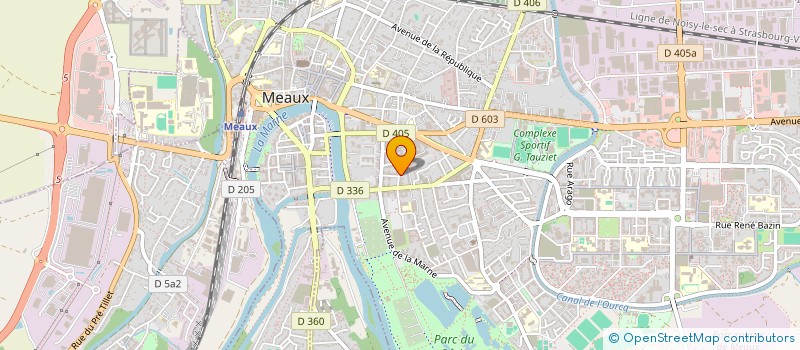 localisation de l'entreprise DMZ INVEST à MEAUX