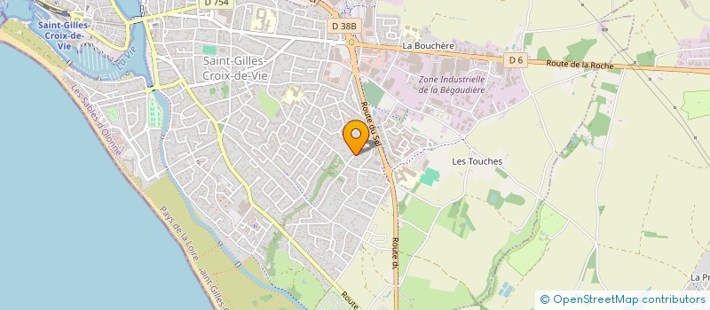 localisation de l'entreprise DN ADVENTURES à SAINT-GILLES-CROIX-DE-VIE