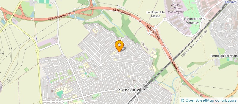 localisation de l'entreprise DN BAT à GOUSSAINVILLE