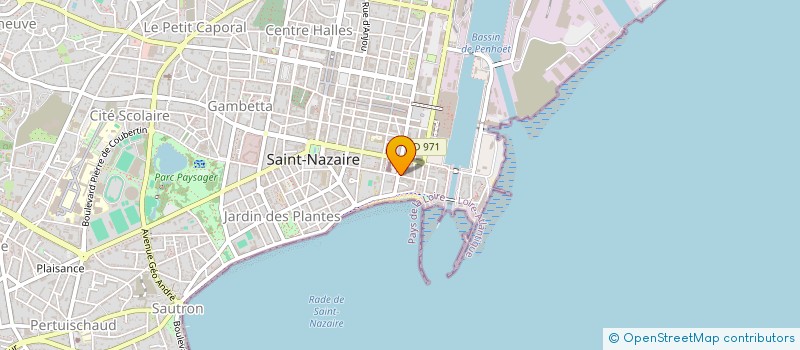 localisation de l'entreprise DN BERTHELOT 2 à SAINT-NAZAIRE
