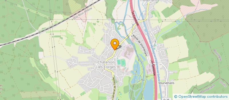localisation de l'entreprise DN BIEN ETRE à CHATENOIS-LES-FORGES