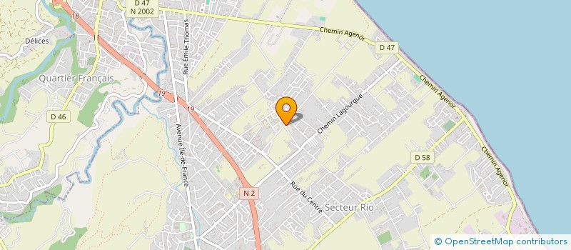 localisation de l'entreprise DN CONCEPT à SAINT-ANDRE