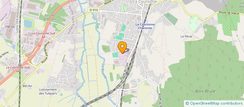 localisation de l'entreprise DN CONSEIL à LA COURONNE