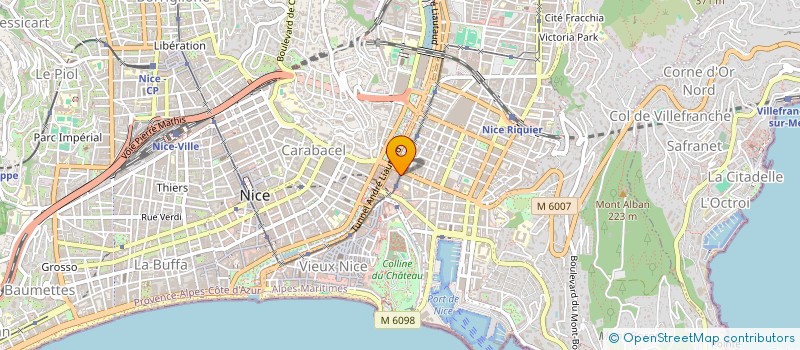 localisation de l'entreprise DN CONSTRUCTION  NICE