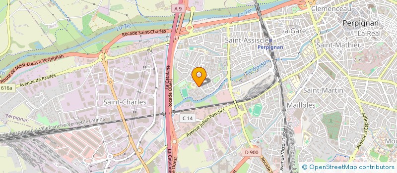 localisation de l'entreprise DN CONSTRUCTION  PERPIGNAN