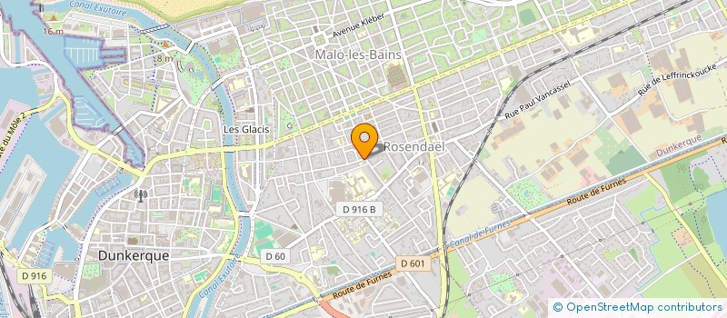 localisation de l'entreprise DN CONSULTANT à DUNKERQUE