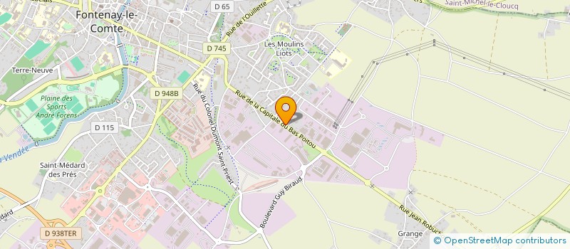localisation de l'entreprise DN DEPANNAGE à FONTENAY-LE-COMTE