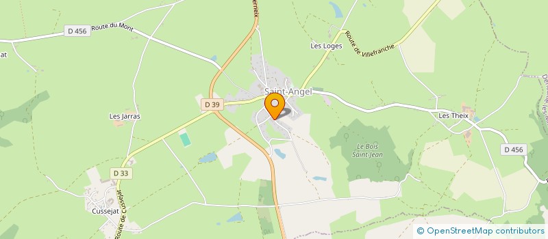 localisation de l'entreprise DN ELEC  SAINT-ANGEL