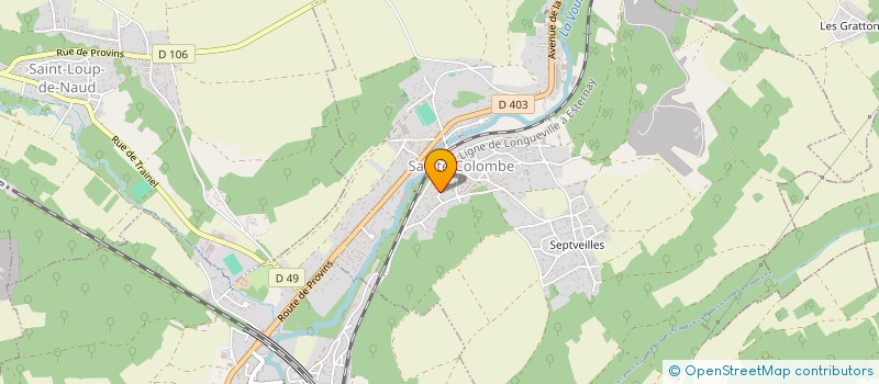 localisation de l'entreprise DN FERMETURE à SAINTE-COLOMBE