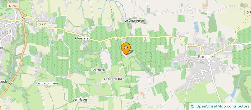 localisation de l'entreprise DN GOISET  OREE-D'ANJOU