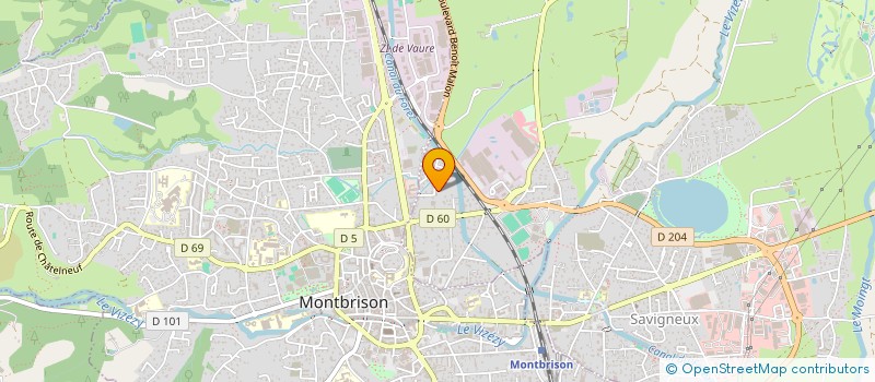 localisation de l'entreprise DN GONON à SAVIGNEUX