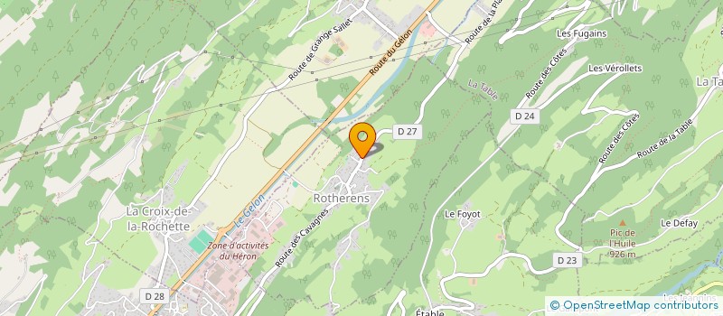 localisation de l'entreprise DN IMMO  ROTHERENS