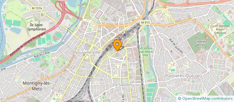 localisation de l'entreprise DN INVESTMENT  METZ