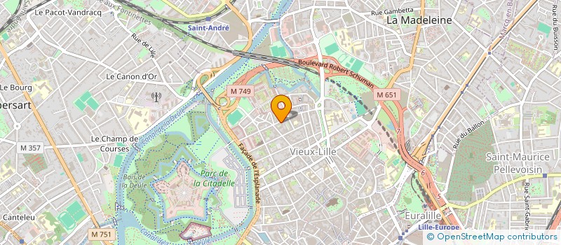localisation de l'entreprise DN LILLE à LILLE