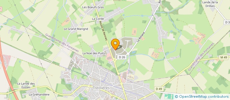 localisation de l'entreprise DN MATERIAUX à GRANDCHAMP-DES-FONTAINES