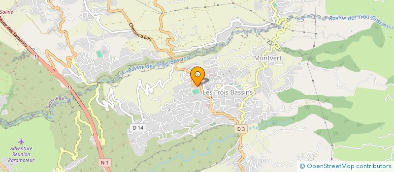 localisation de l'entreprise DN PIECES AUTO  LES TROIS-BASSINS