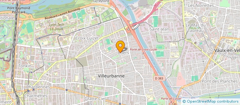 localisation de l'entreprise DN RENOVATION  VILLEURBANNE