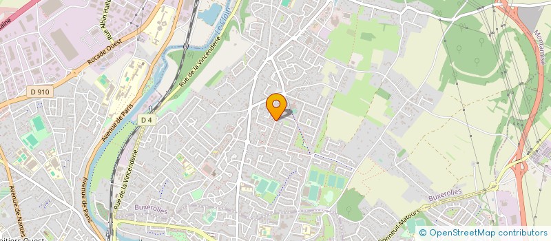 localisation de l'entreprise DN TEXIER  BUXEROLLES