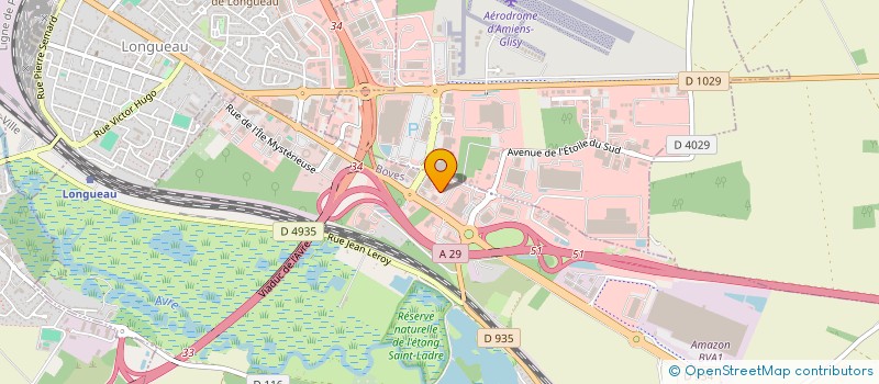 localisation de l'entreprise DN TRAVAUX à BOVES