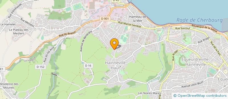localisation de l'entreprise DN - UP à CHERBOURG-EN-COTENTIN