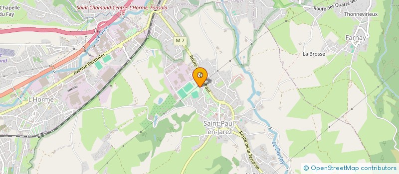 localisation de l'entreprise DN USPR BMX FLY RACING  SAINT-PAUL-EN-JAREZ