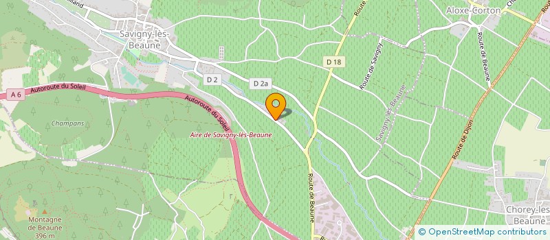 localisation de l'entreprise DN2C à SAVIGNY-LES-BEAUNE