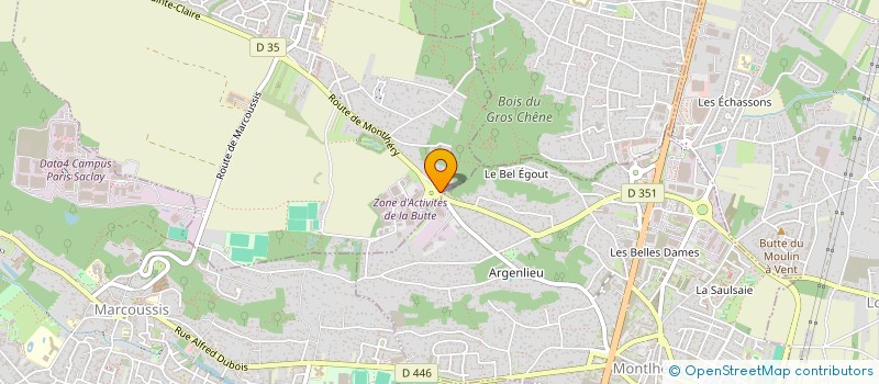 localisation de l'entreprise DNA  BURES-SUR-YVETTE