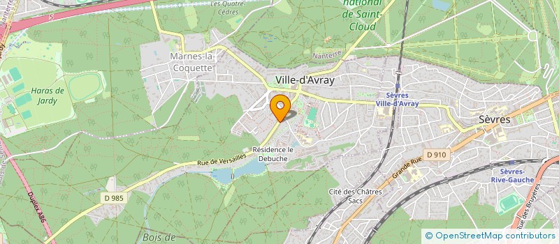 localisation de l'entreprise DNA - ALGERIE MEDIAS à VILLE-D'AVRAY