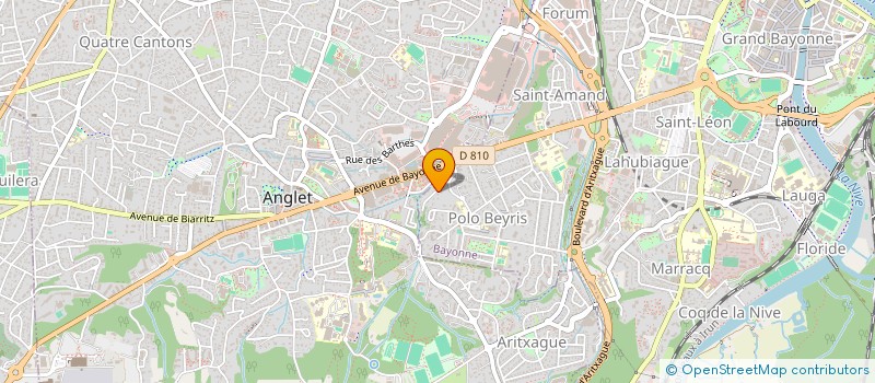 localisation de l'entreprise DNA DISTRIBUTION à BAYONNE
