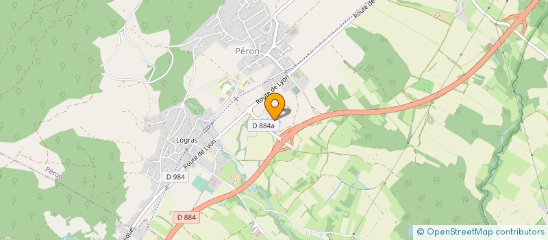 localisation de l'entreprise DNA NURSERY  PERON