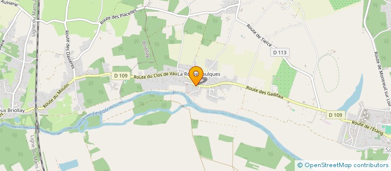 localisation de l'entreprise DNA PEDIGREE à RIVES-DU-LOIR-EN-ANJOU